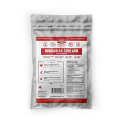 Nomad Nutrition Hungarian Goulash bowl for a quick, high-energy outdoor meal.