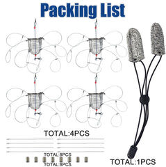 Non-slip finger covers included with crab snare