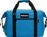 NorChill Voyager 48 Can Blue exterior with rugged canvas for outdoor use.