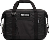 NorChill Voyager 48Can front view; rugged soft cooler for on-the-go use.