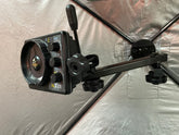 Nordic Legend Camera Arm demonstrates 360-degree rotation for precise trail camera framing.