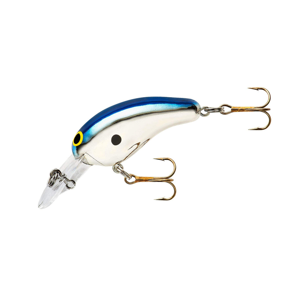 Norman Deep Tiny N Chrome Blue side view highlighting the compact profile for quick water onset