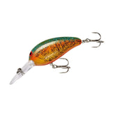 Norman Middle N mid-depth crankbait gliding in water; spring craw color targets 7–9 ft depth