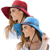 Norme women's outdoor sun hat in red