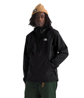 The North Face Antora Rain Hoodie front view showing waterproof protection for rainy commutes.