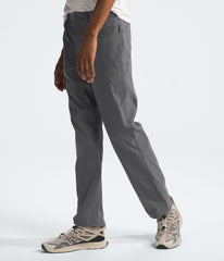 The North Face Sprag 5-Pocket Pant side view shows movement-friendly cut and UPF protection.
