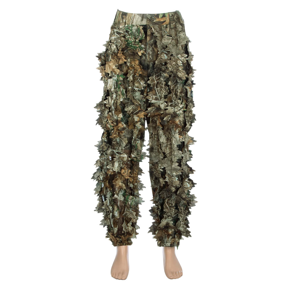 North Mountain Gear Realtree Edge leafy pants waistband view for secure fit.