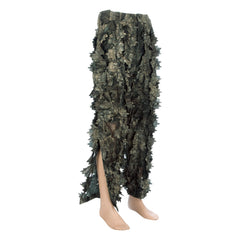 Realtree camouflage and self-adjusting waistband adapt to varied ground cover.