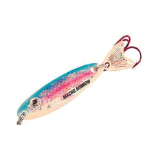 Northland MOM3-11 Macho Minnow ice-ready shot demonstrates quick setup for ice fishing