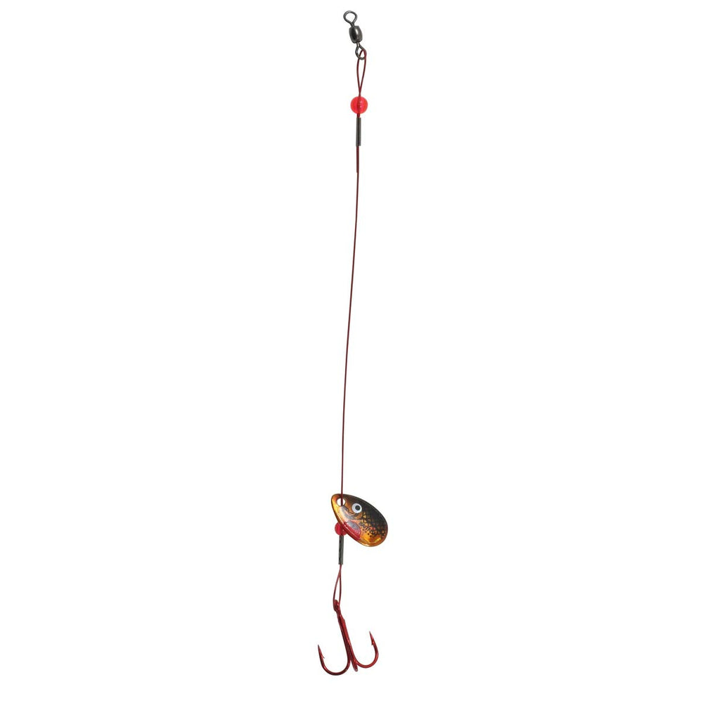 Northland Predator Rig No.6 Gold Treble for reliable ice fishing lures.
