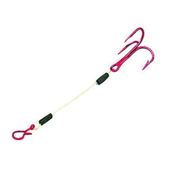 Northland Slip On Sting'R Hooks 3-inch red ready for precise jigging and improved walleye strikes.