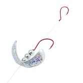 Northland Tackle BFBH2-NR butterfly blade harness in silver shiner for increased visibility