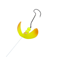 Northland Tackle BFSDR2-SR butterfly blade in sunrise, ready for 60-inch trolling.