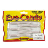 Northland Tackle Eye Candy Jig Crawler floating 3.5-inch pearl white lure keeps bait off bottom