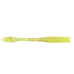Eye Candy Jig Crawler glow chartreuse increases visibility in low light.