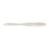 Northland Tackle Eye Candy Jiggin' Leech floating 3.25 inch pearl white lure keeps bait in the strike zone