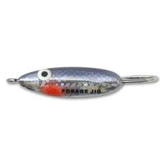 Ice fishing setup featuring the Northland Forage Minnow Jig.