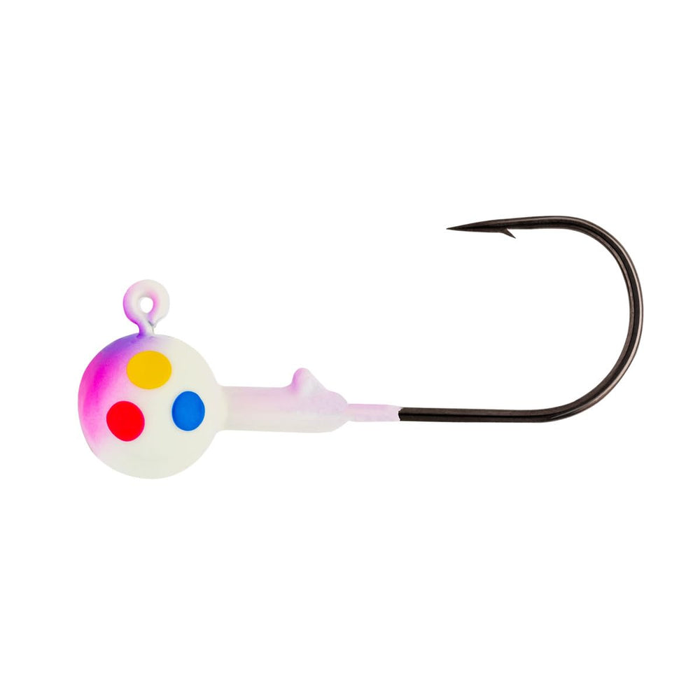 Northland Tackle Gum-Ball Jig Purple Wonder with fluttering action and panfish-friendly finish