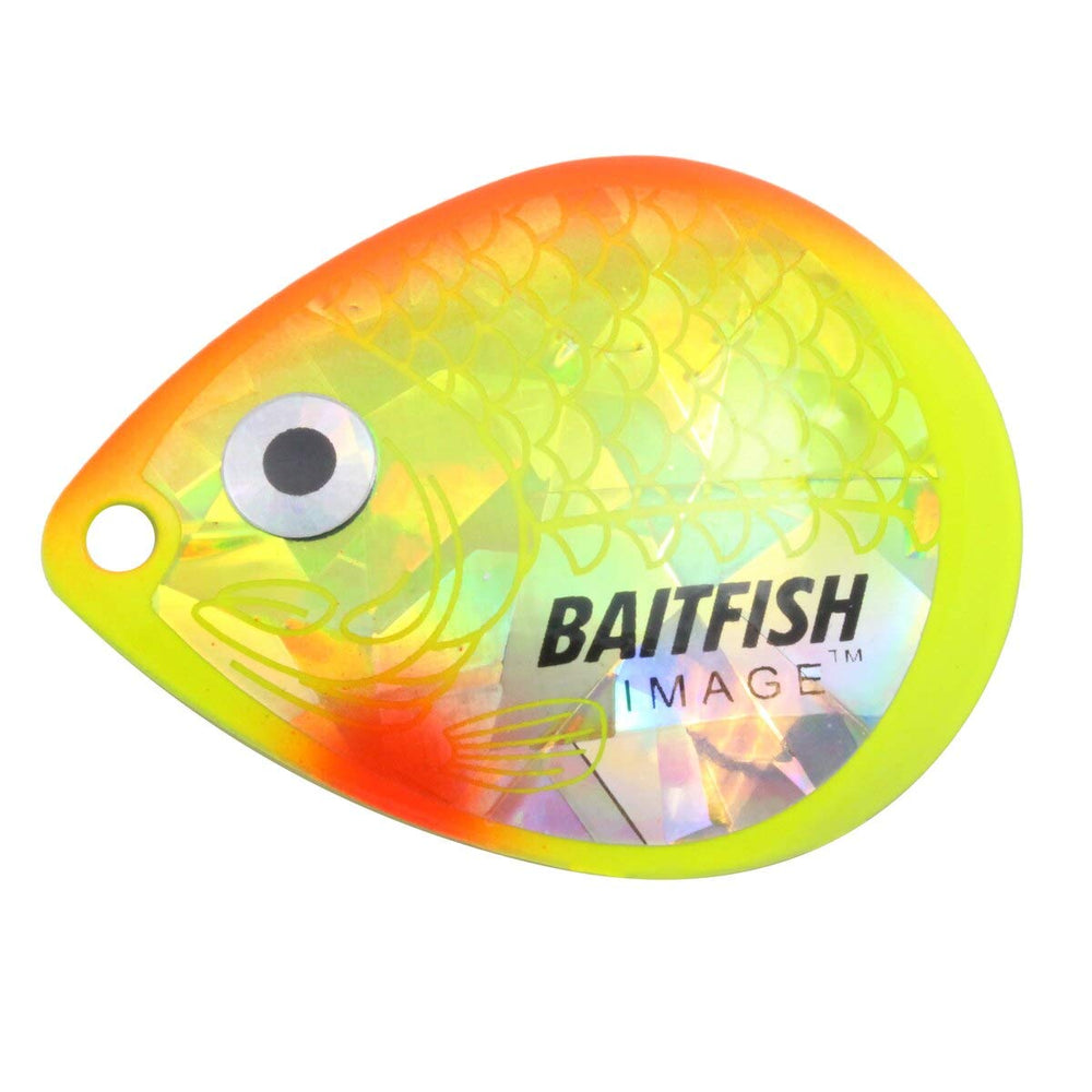 Northland Tackle HCDC3-3Bg Sunrise Spinnerbait in bright sunrise colors attracts panfish bites