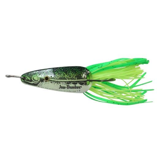 Northland Tackle Jaw Breaker Spoon Green Frog for versatile freshwater casting and lure action