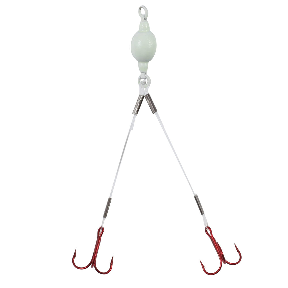 Northland Tackle Mini Predator Rig with weighted mono for tough predatory fish.