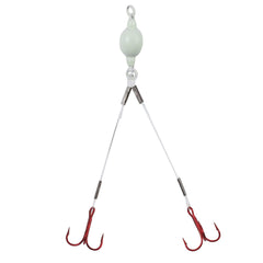 Northland Tackle Mini Predator Rig with weighted mono for tough predatory fish.