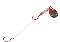 Northland Tackle PRO Walleye Crawler Harness close-up of UV blade for visibility