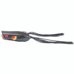 Northland Tackle Reed Runner weedless hollow-body frog in Blackbird triggers surface strikes with popping action
