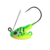 Northland Tackle Weedless Stand Up Fireball Jig Firetiger on card for shallow weed access