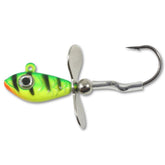 Northland Tackle Whistler Jig propeller blade adds flash to attract perch and crappie