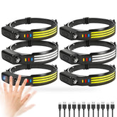Northlet 6Pack headlamp kit packaging, ideal for camping and gifting.