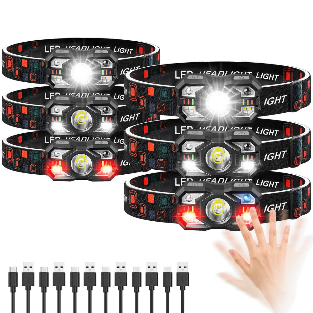 Northlet headlamp 3000-lumen brightness for nighttime camping visibility