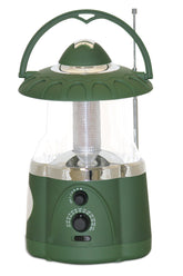 Northpoint 190485 lantern with 12 LEDs delivers 360-degree illumination for camping.