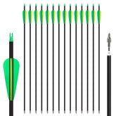 NorthSpoor 14-pack 30-inch carbon arrows for precision practice.