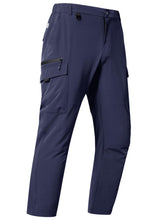 NORTHYARD men's cargo hiking pants front view with seven pockets for organized outdoor gear.