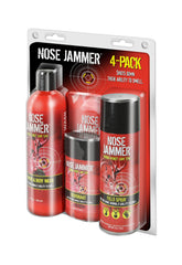 Nose Jammer field spray bottle for portable scent control during hunts.