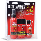 Nose Jammer Silent Pump Spray demonstrates stealth odor control for silent hunts