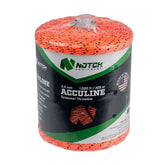 Notch Acculine 2.2mm throwline in orange, 1000 ft, wear resistant for tough rope tasks