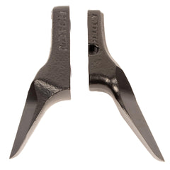 Notch Climbers long gaffs packaged with screws and gaff covers.