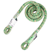 Notch Wrap Star 8.1mm prusik cord close-up showing HMPE core and strong grip.