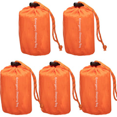 NovaMedic emergency sleeping bag folded in compact pouch for easy portability.