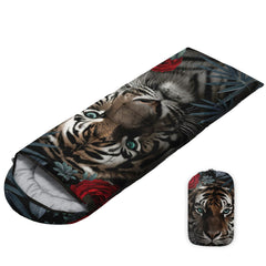 Nttopship sleeping bag all-seasons outer shell protects you in varied weather.