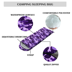 Nttopship sleeping bag dual-sided zipper demonstrates easy zoning of warmth and ventilation.