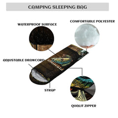 Nttopship sleeping bag warmth-insulation emphasizes dual-zone warmth and soft interior