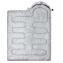 Nttopship sleeping bag zipper detail shows snag-free double zippers