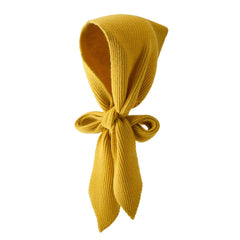 NUEAYMS 2-in-1 Winter Hat Scarf front view shows versatile warmth for cold days.