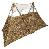 Nukem Double Up panel set between two X-Large blinds for enhanced concealment.