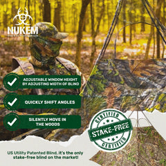 Nukem Grab & Go XL fits two hunters with space and comfort