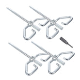 NULYLU ice anchor shanty keeps your shelter stable on windy ice.