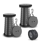 NUMANU 2PK Old-Gen Stool closed for easy travel